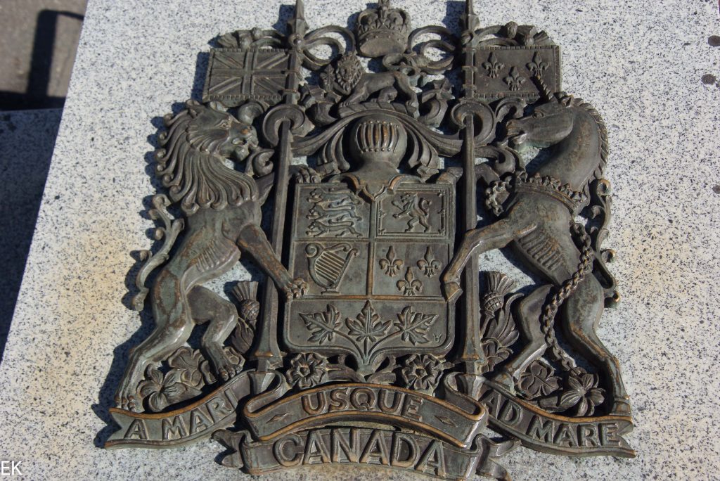 Das Wappen von Canada