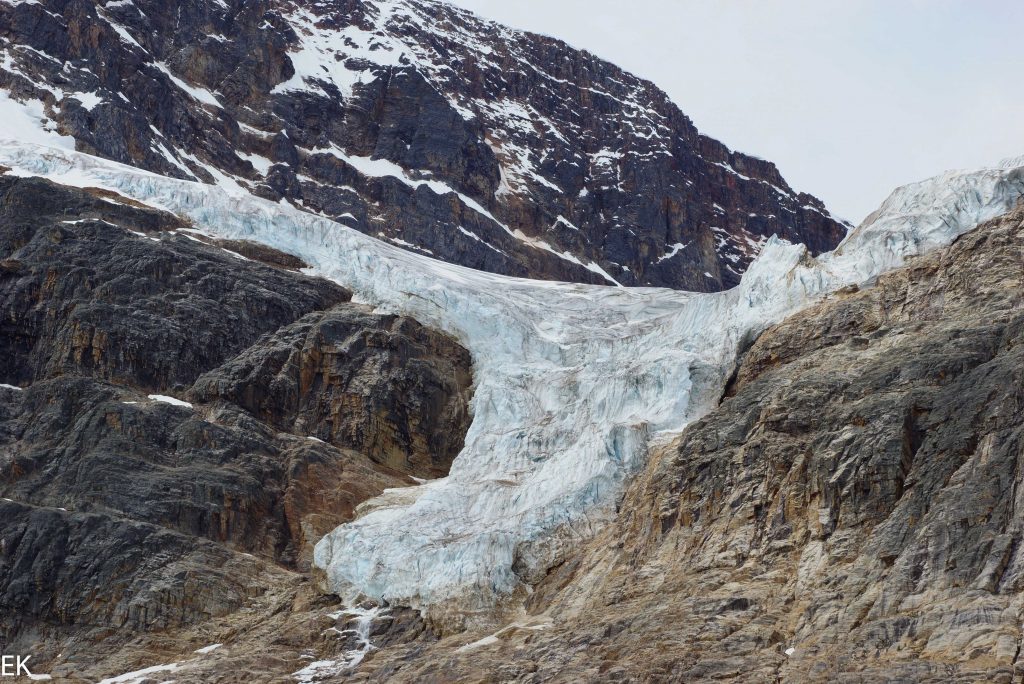 Gletsche am Mount Edith Clavell
