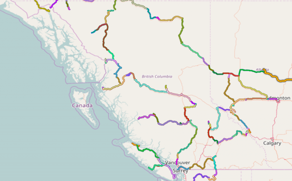 Tracks British Columbia