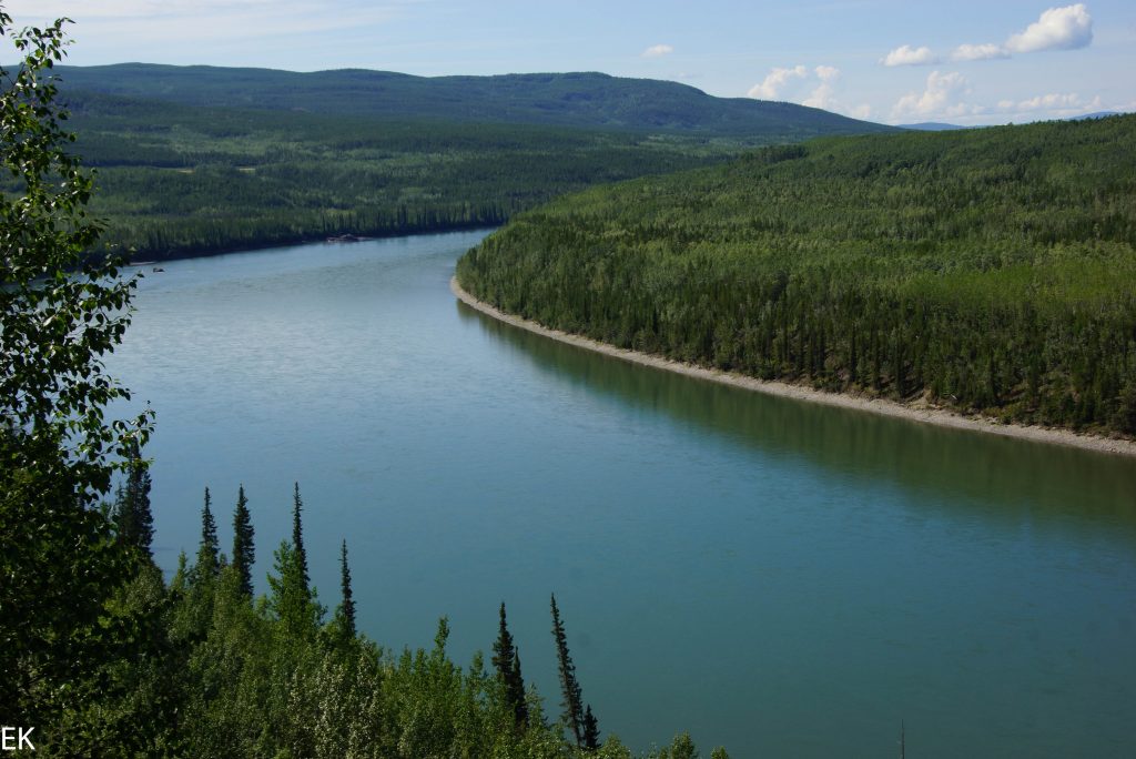 Liard River, ganz ruhig