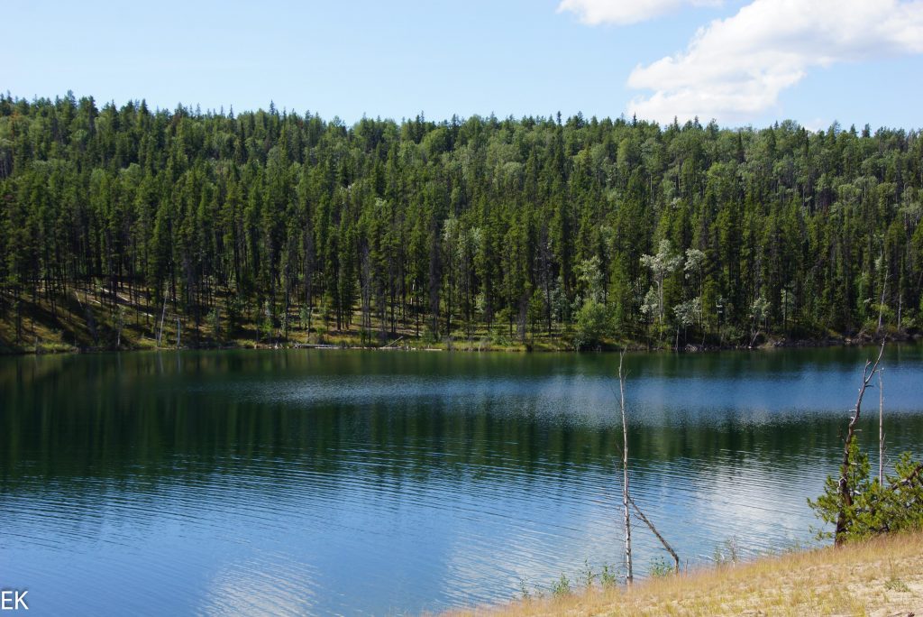 Lucky Lake. Wassertemperatur 22,5°C