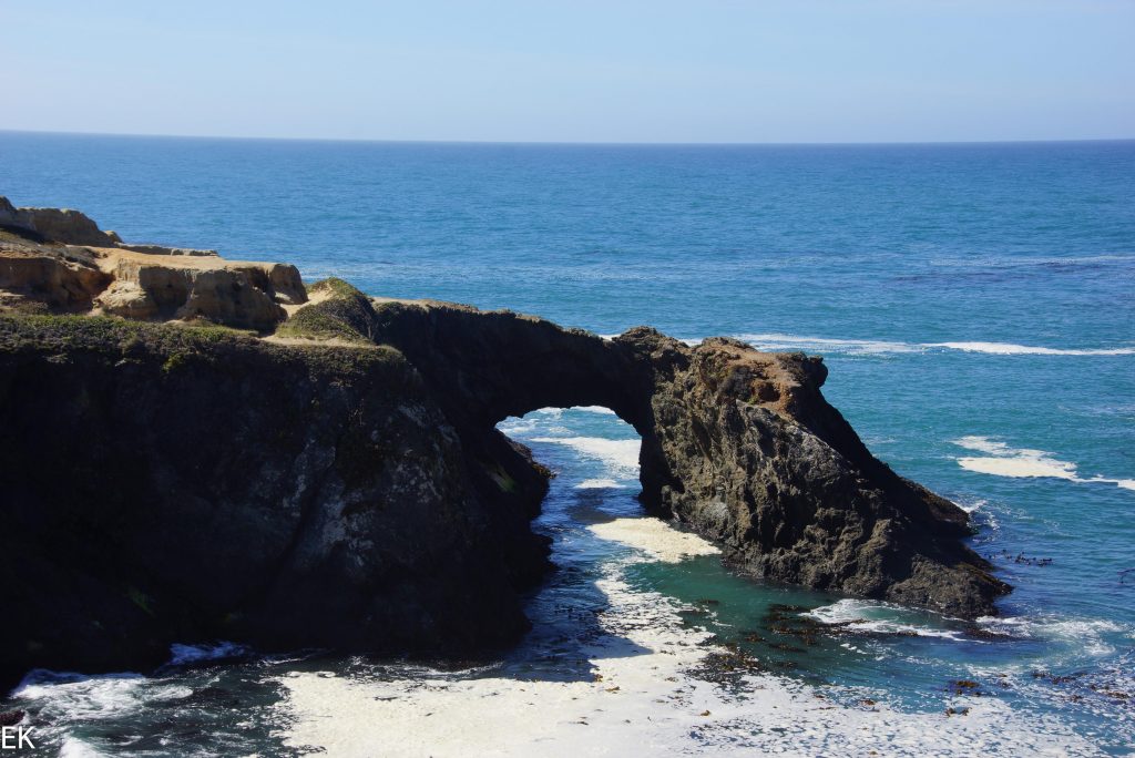 Arched rock