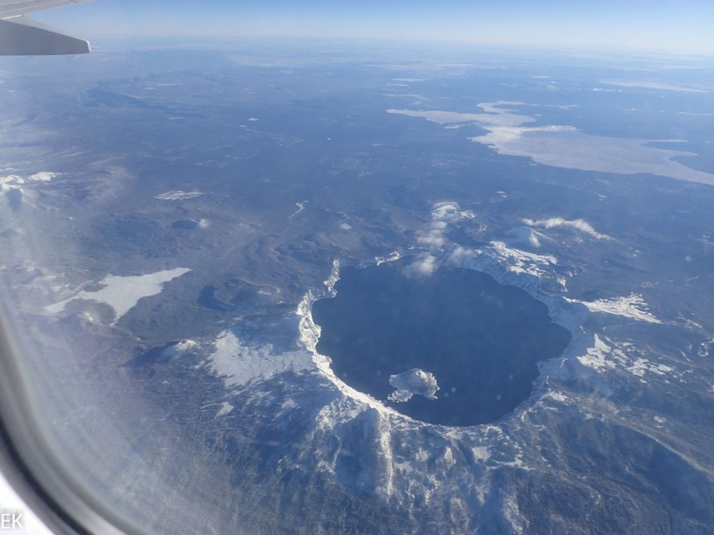 Crater Lake: Im Schnee und von oben